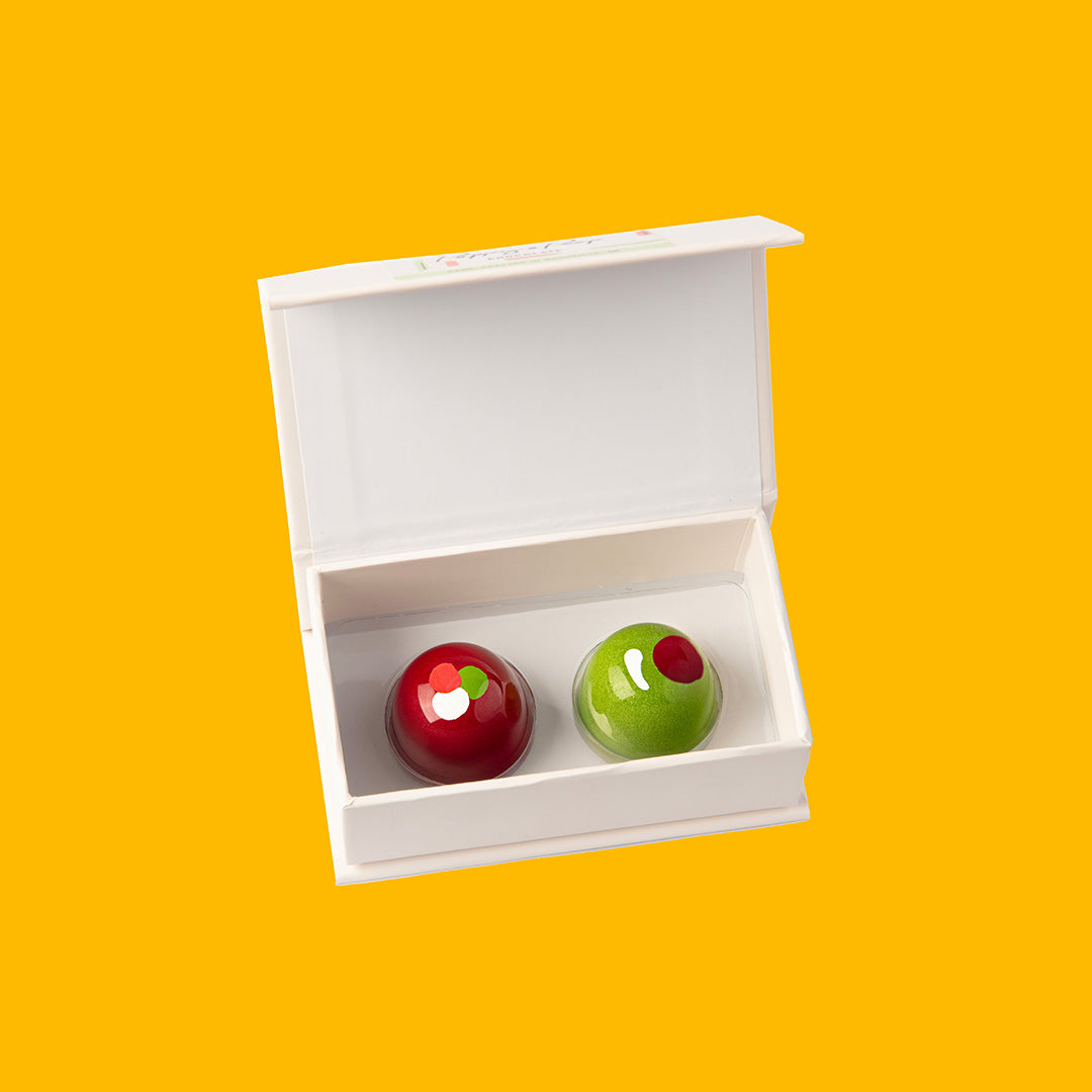 2 Piece Christmas Bonbon Box
