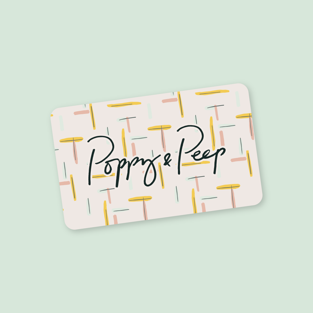 Poppy & Peep Gift Card