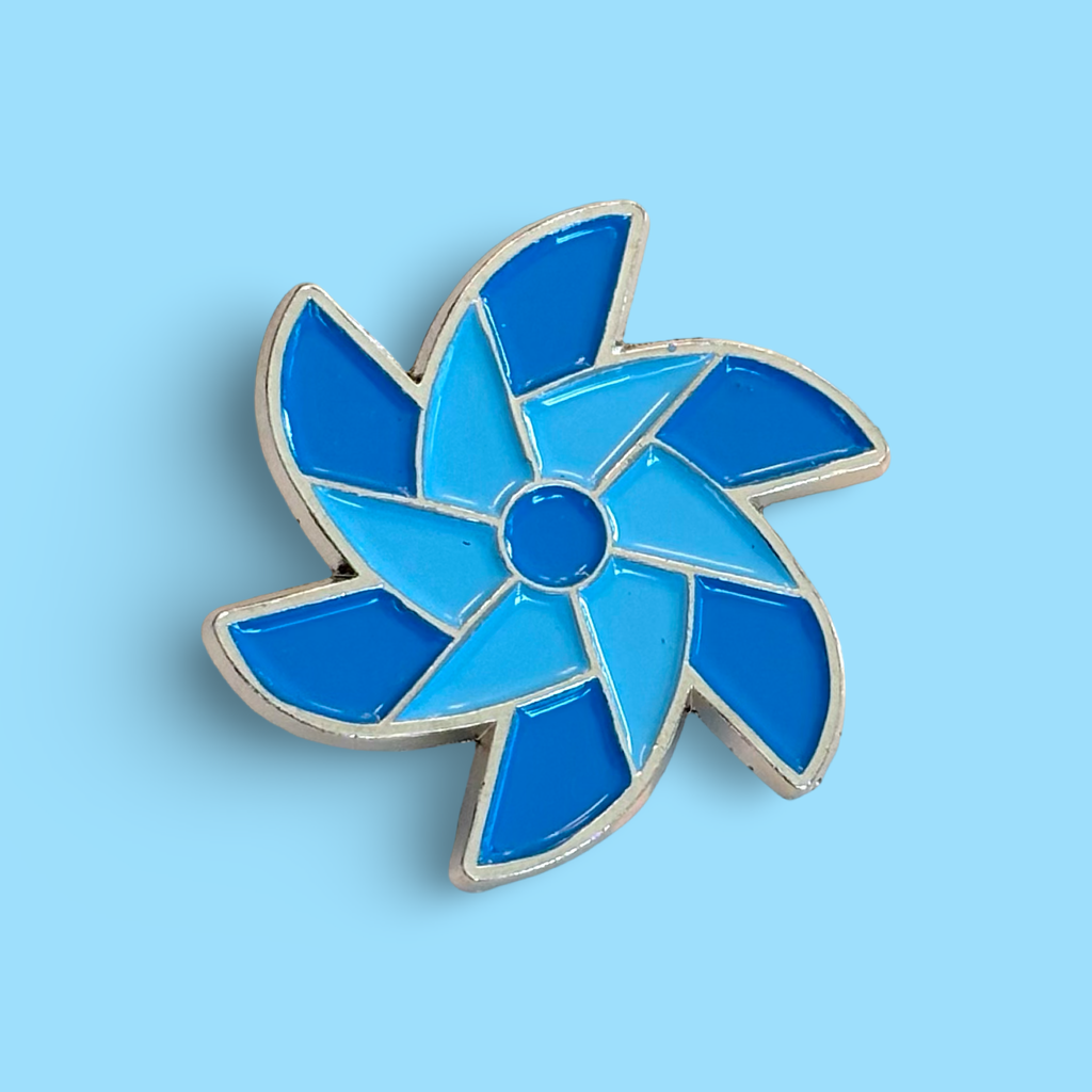Child Abuse Prevention Pinwheel Pin