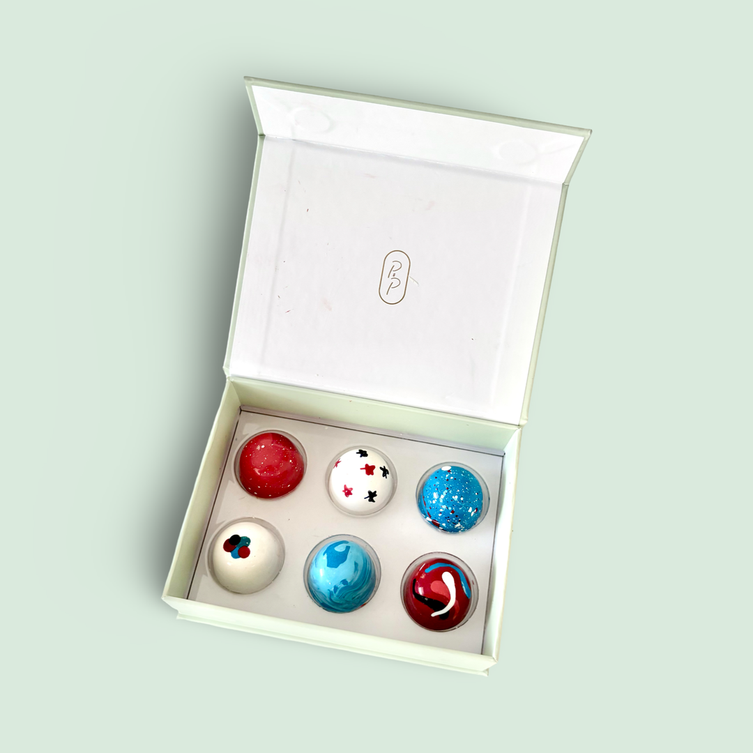 6 Piece Sweet America Bonbon Box