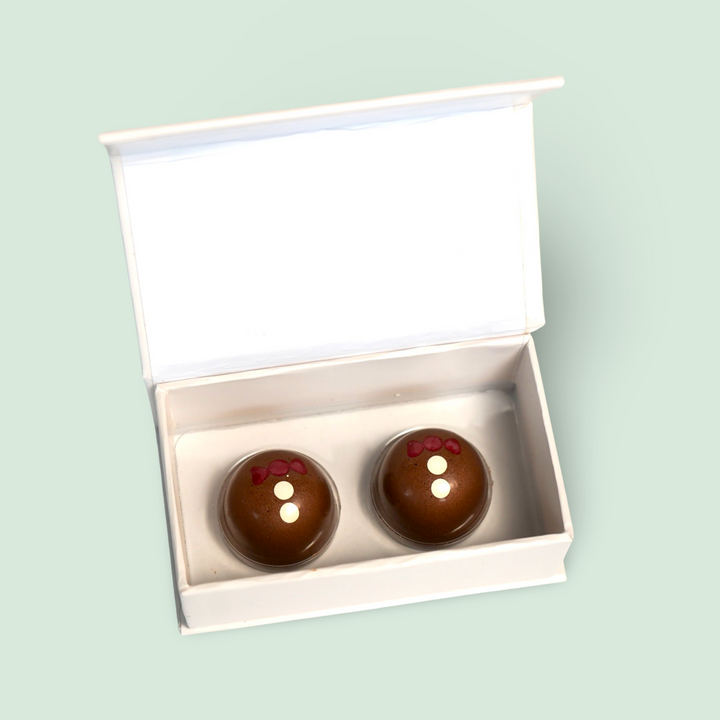 2 Piece Gingerbread Bonbon Box