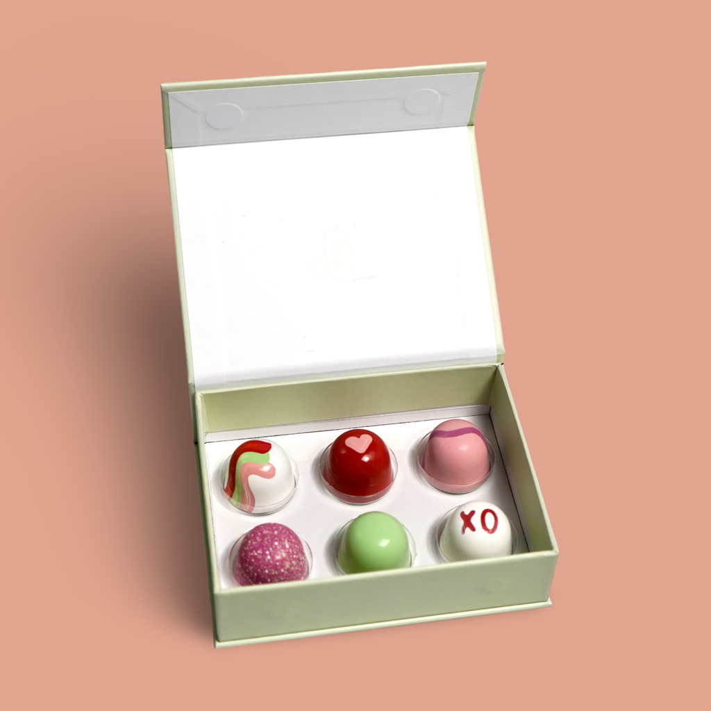 6 Piece Valentine's Bonbon Box