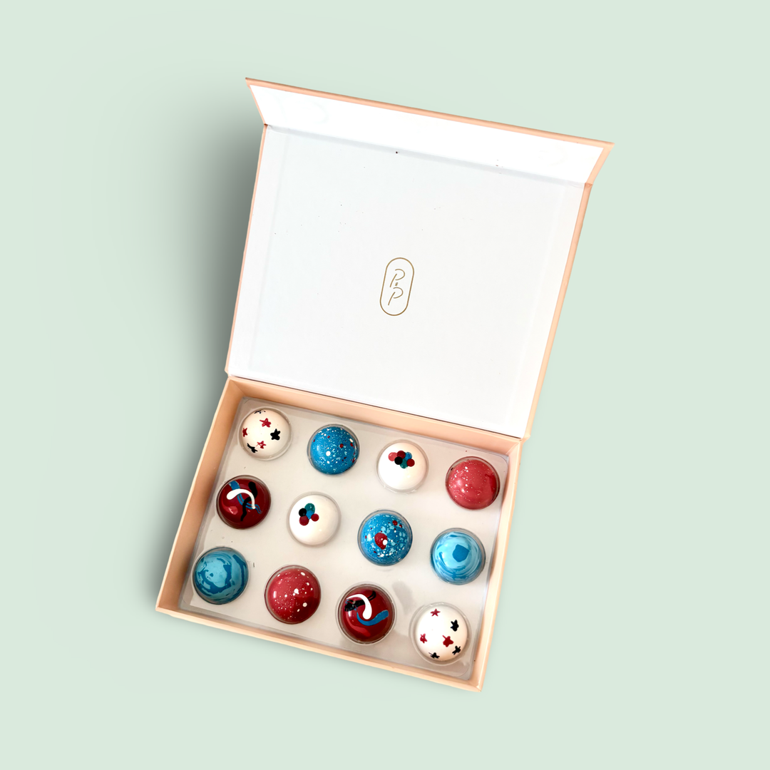 12 Piece Sweet America Bonbon Box