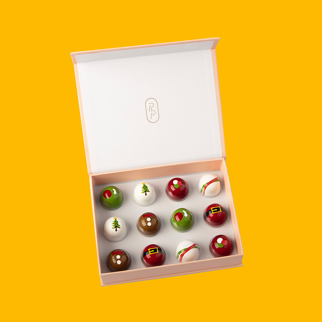 12 Piece Christmas Collection Bonbon Box